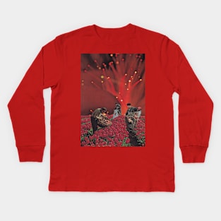 Red King Crab Kids Long Sleeve T-Shirt